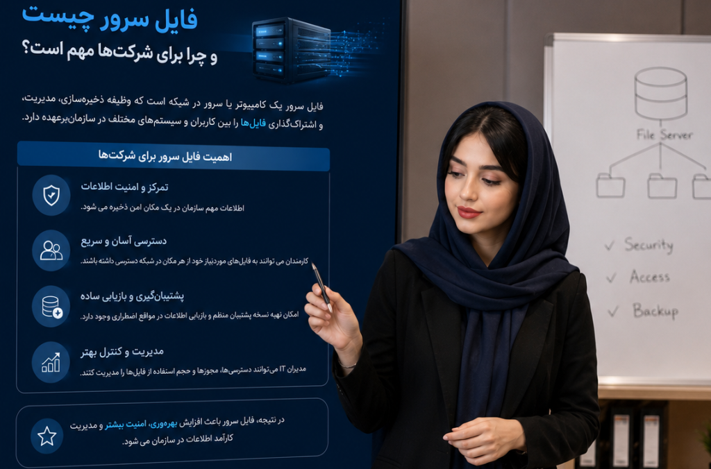 فایل سرور چیست و چرا برای شرکت‌ها مهم است؟